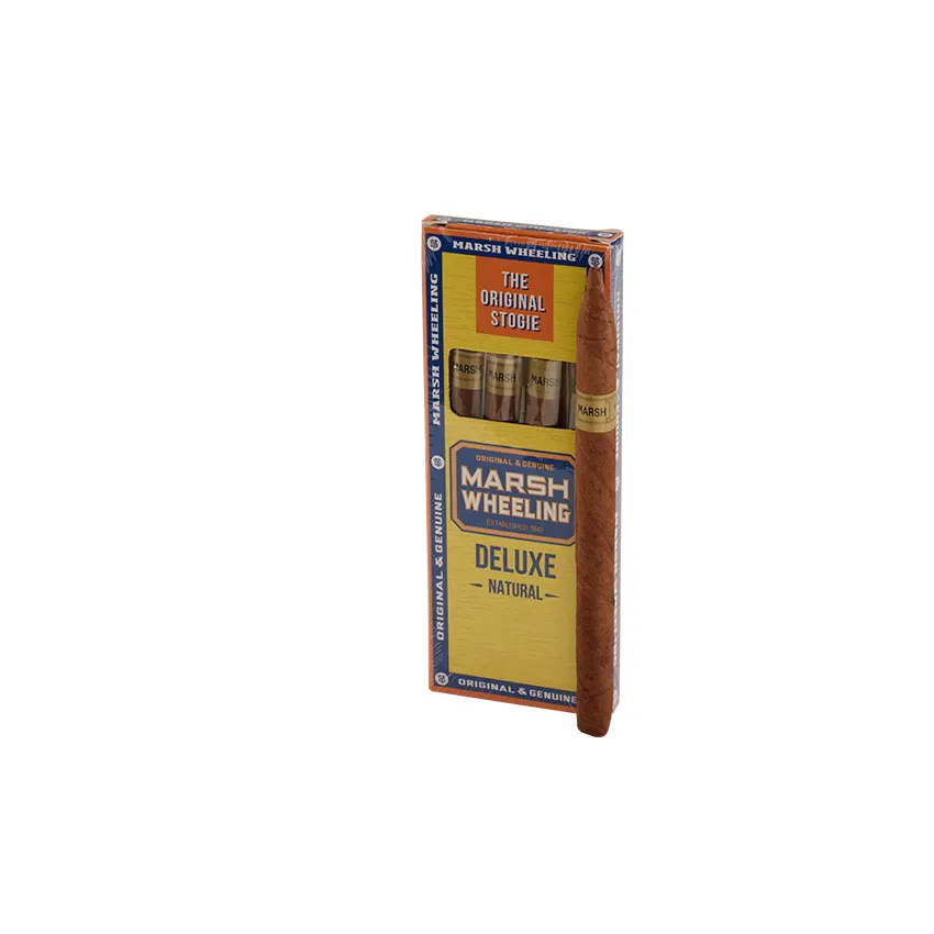 Marsh Wheeling Deluxe Natural (5) | Panatela | Pack of 5
