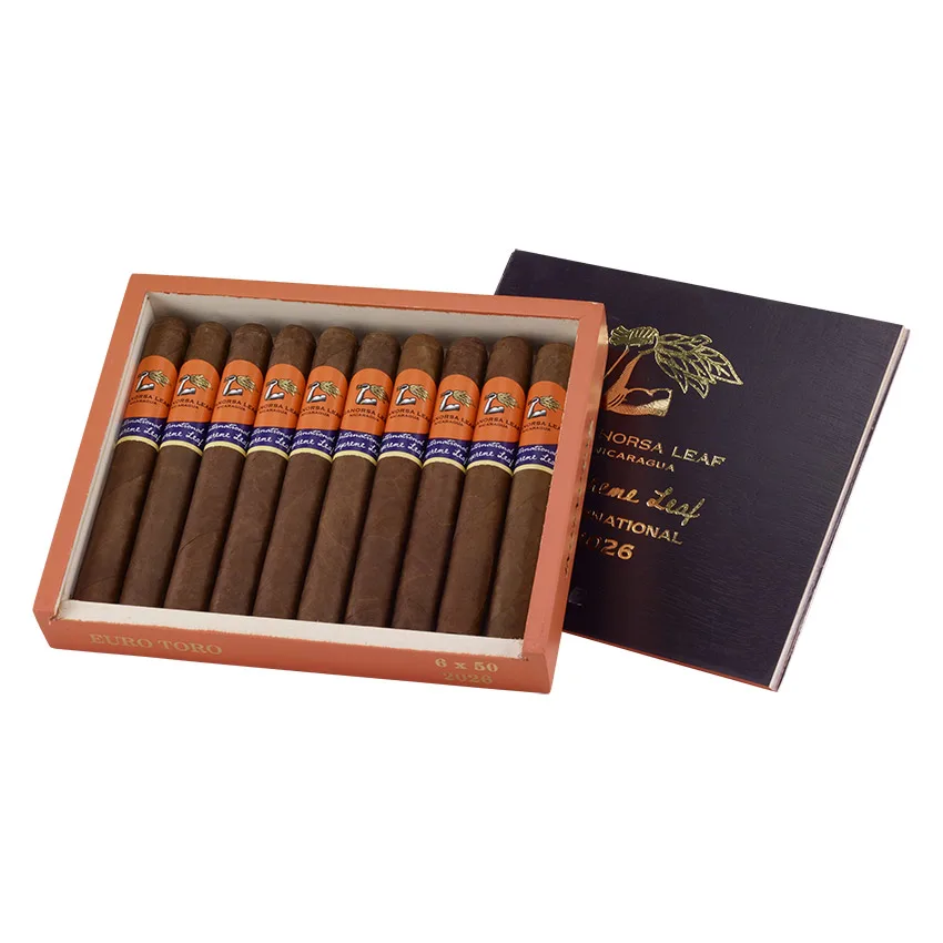 Aganorsa Leaf Supreme Leaf International Euro Toro Natural | Toro | Box of 10