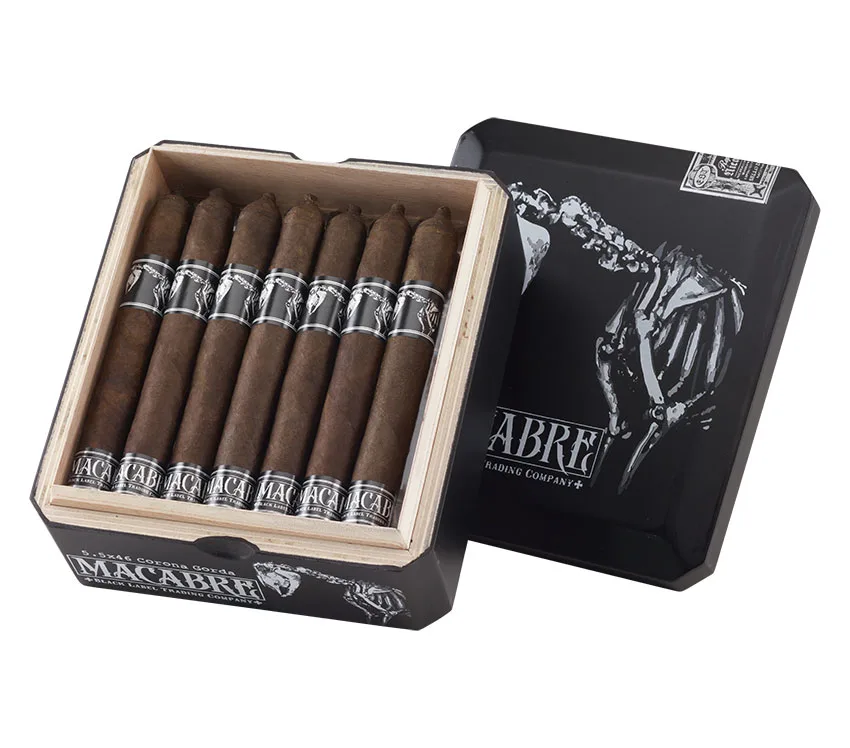 Black Label Trading Macabre Corona Gorda Maduro | Corona Gorda | Box of 20