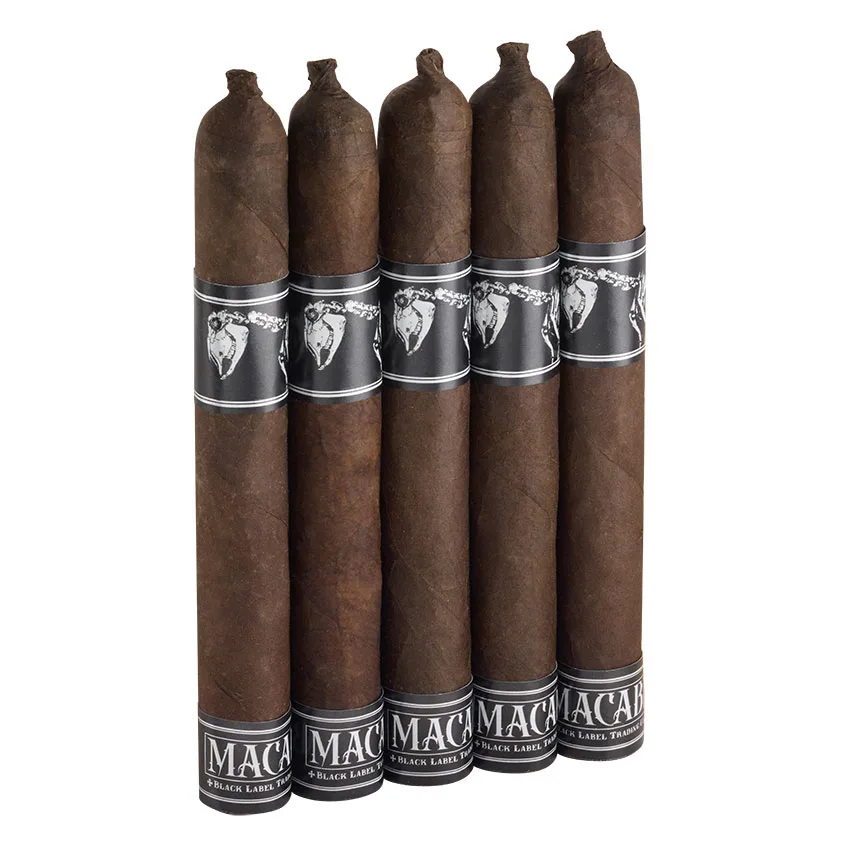 Black Label Trading Macabre Corona Gorda Maduro | Corona Gorda | Pack of 5
