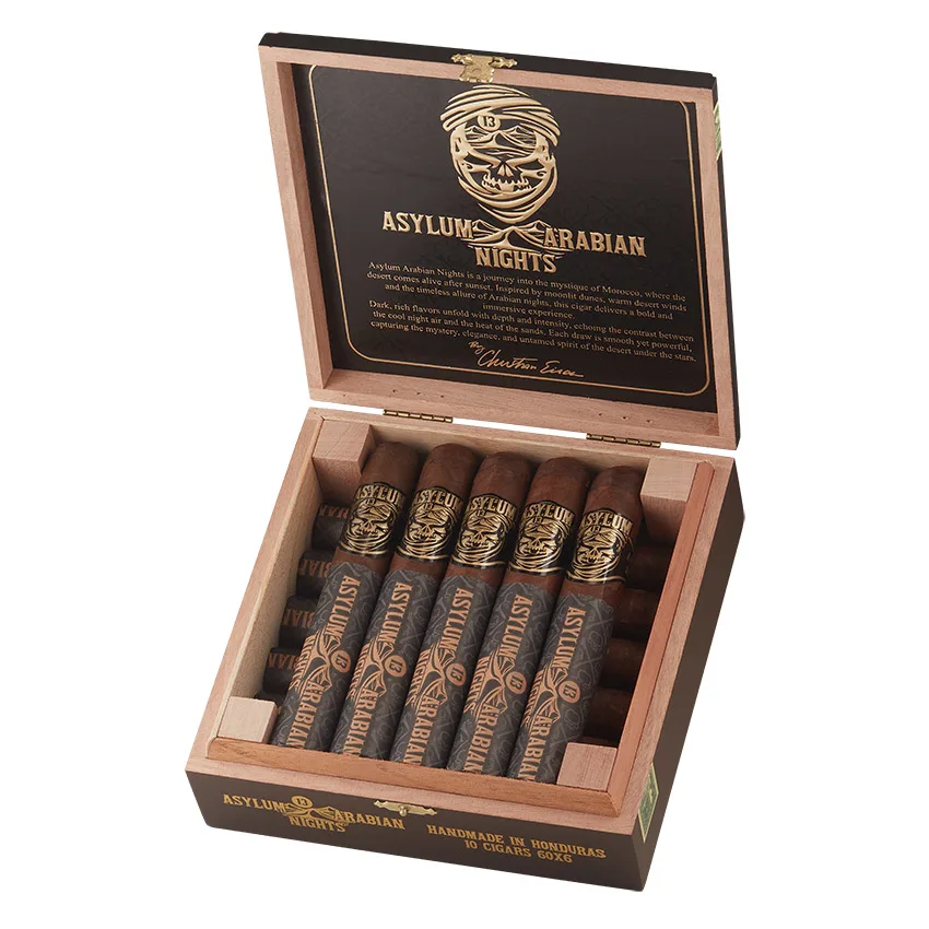Asylum 13 Arabian Nights 60x6 Maduro | Gordo | Box of 10