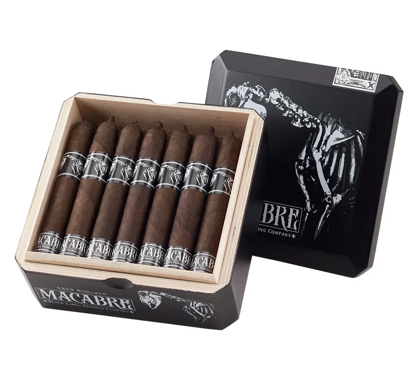 Black Label Trading Macabre Robusto Maduro | Robusto | Box of 20