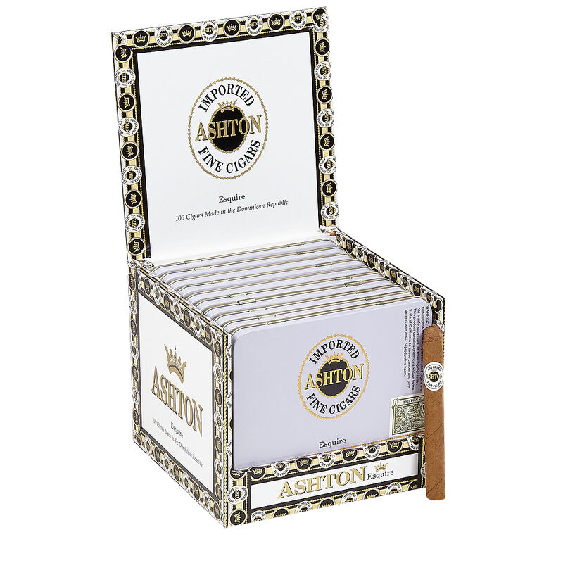 Ashton Classic Esquire Connecticut Cigarillo Tins Pack of 100