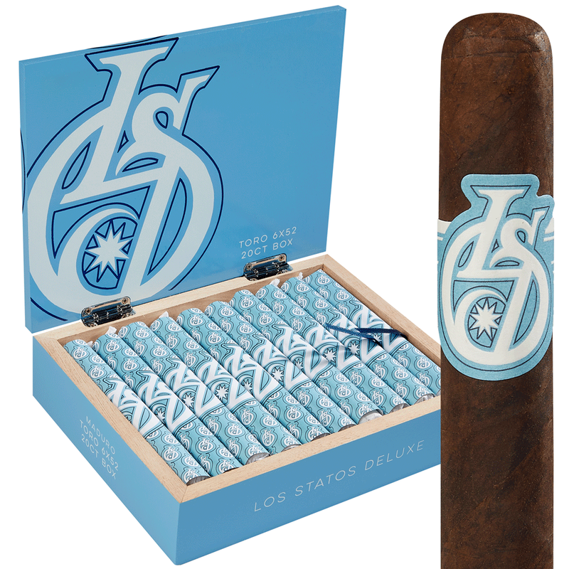 Los Statos Deluxe Maduro Box of 20