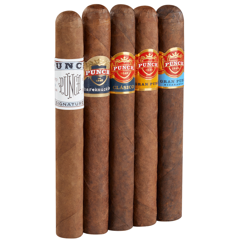 Punch 5-Star Sampler Toro 5-Cigar Sampler