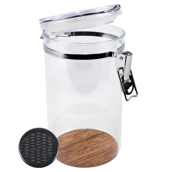 Cigar Jar Acrylic Humidor - 15-Capacity Robusto Humidors