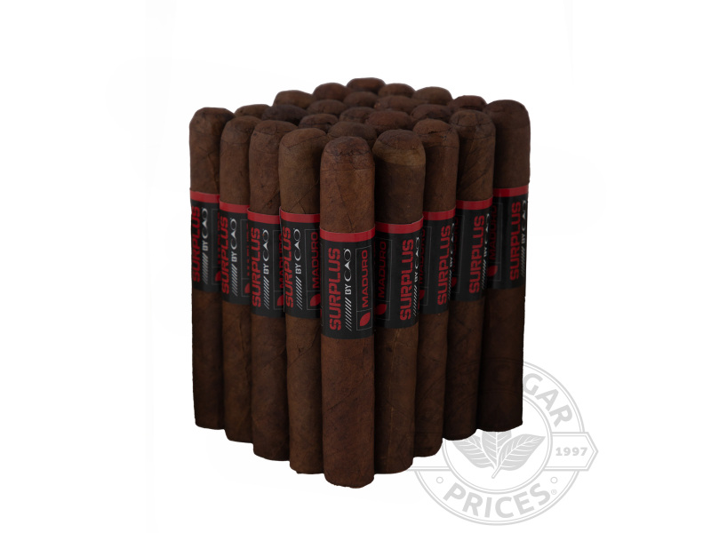 Surplus Maduro Robusto By CAO - Bundle - 25 Total Cigars