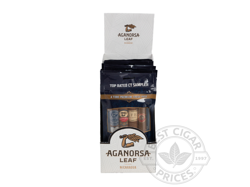 Aganorsa Connecticut Toro Fresh Pack Cigars 10 Packs Of 4 - Sealed Packs - 40 Total Cigars