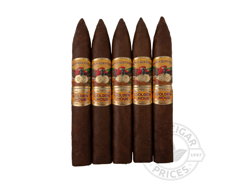 San Cristobal Golden Hour Dorado Cigars - 5 Cigars