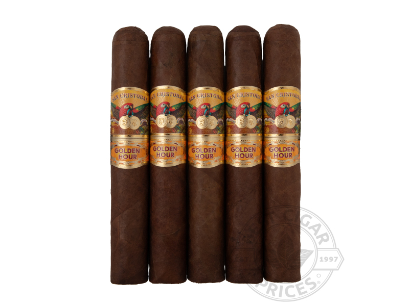 San Cristobal Golden Hour Pacifico Cigars - 5 Cigars
