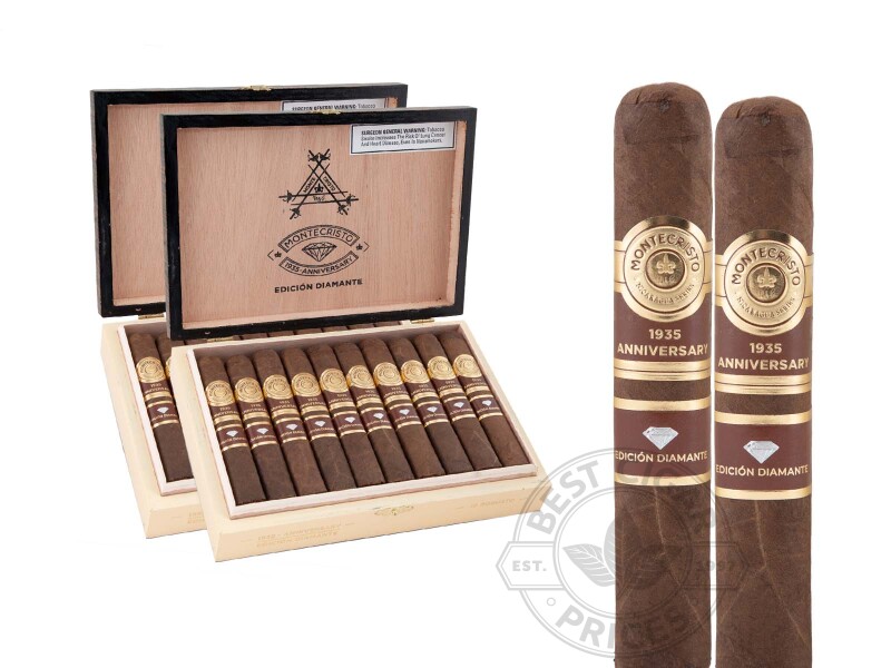 Montecristo 1935 Anniversary Edicion Diamante Robusto 2x Deal - 20 Cigars