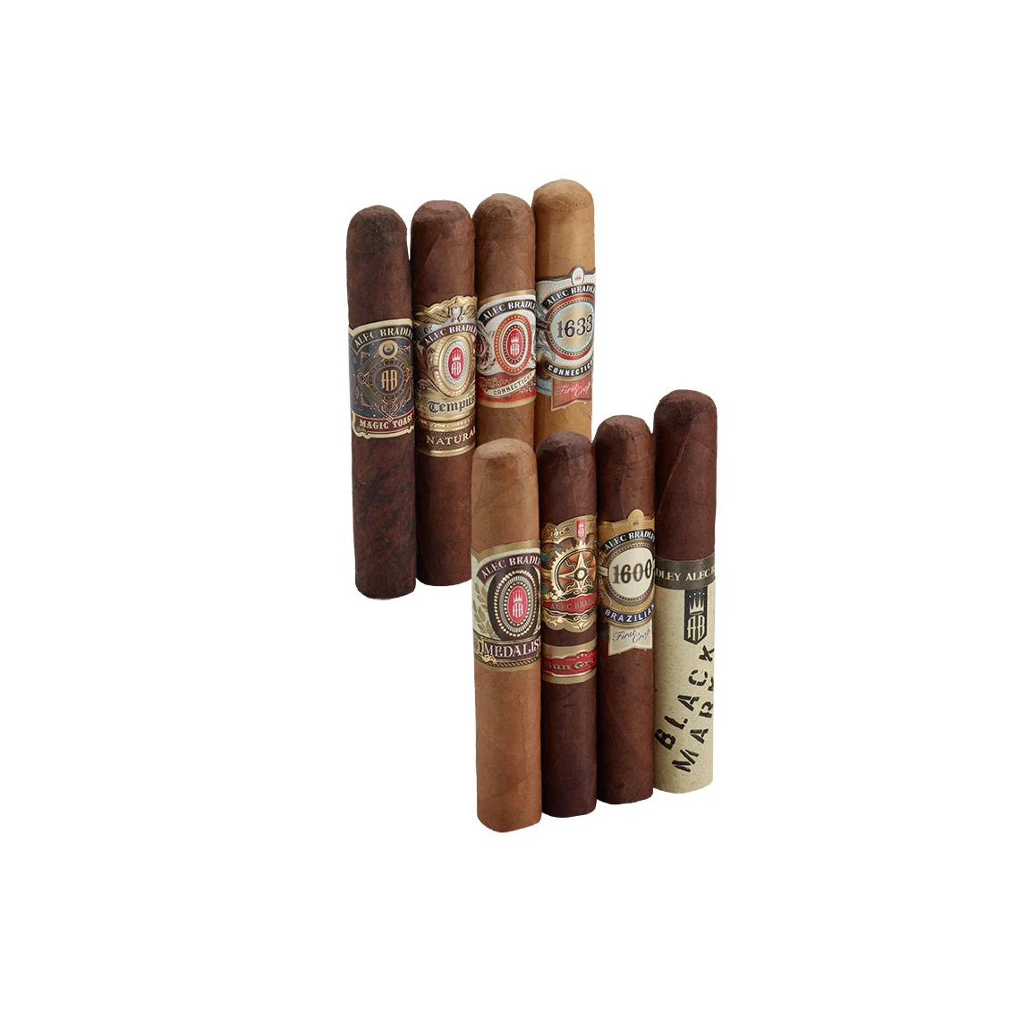 Alec Bradley 8 Cigar Family Sampler Varies | Varies | Sampler of 8