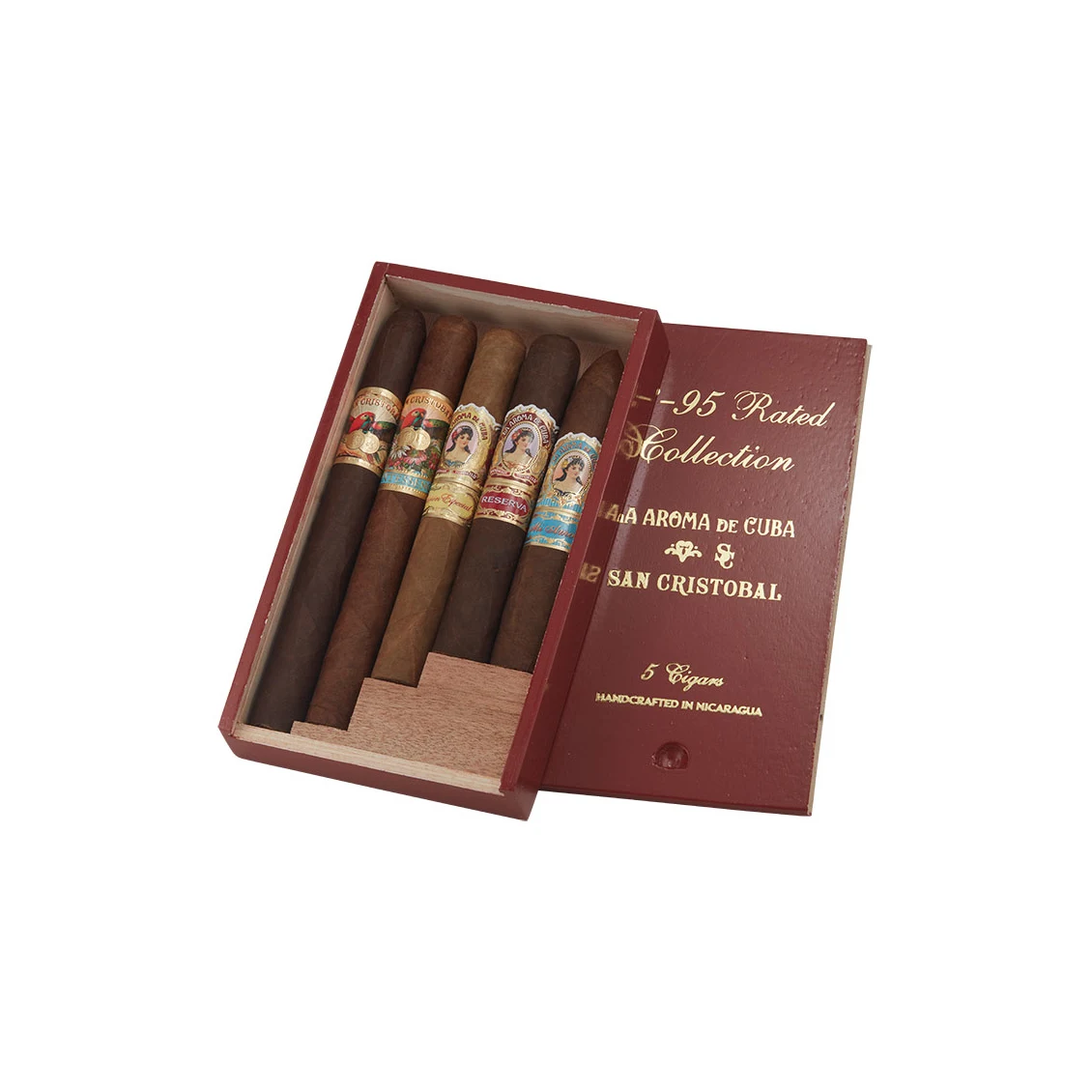 La Aroma de Cuba/San Cristobal 93-95 Rated Collection Varies | Varies | Sampler of 5