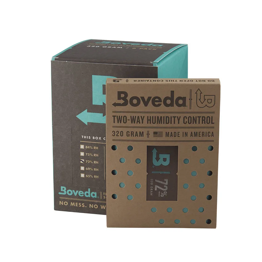 Boveda 72% RH Size 320g | Pack of 6