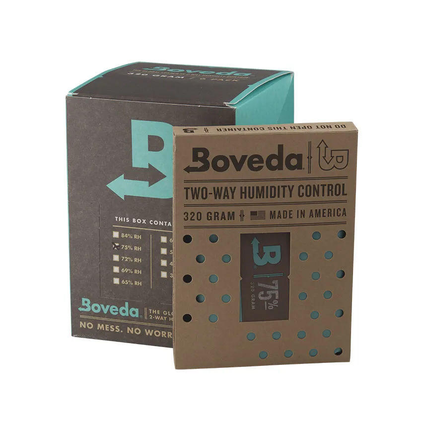 Boveda 75% RH Size 320g | Pack of 6