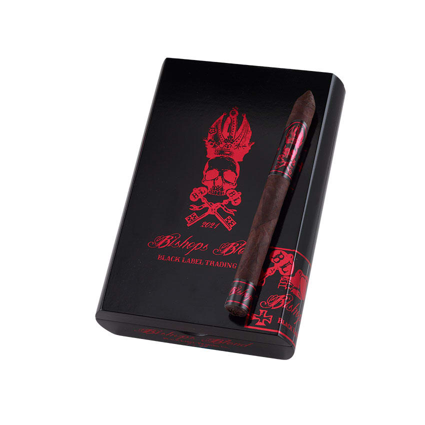 Black Label Bishops Blend Lancero Maduro | Lancero | Box of 12