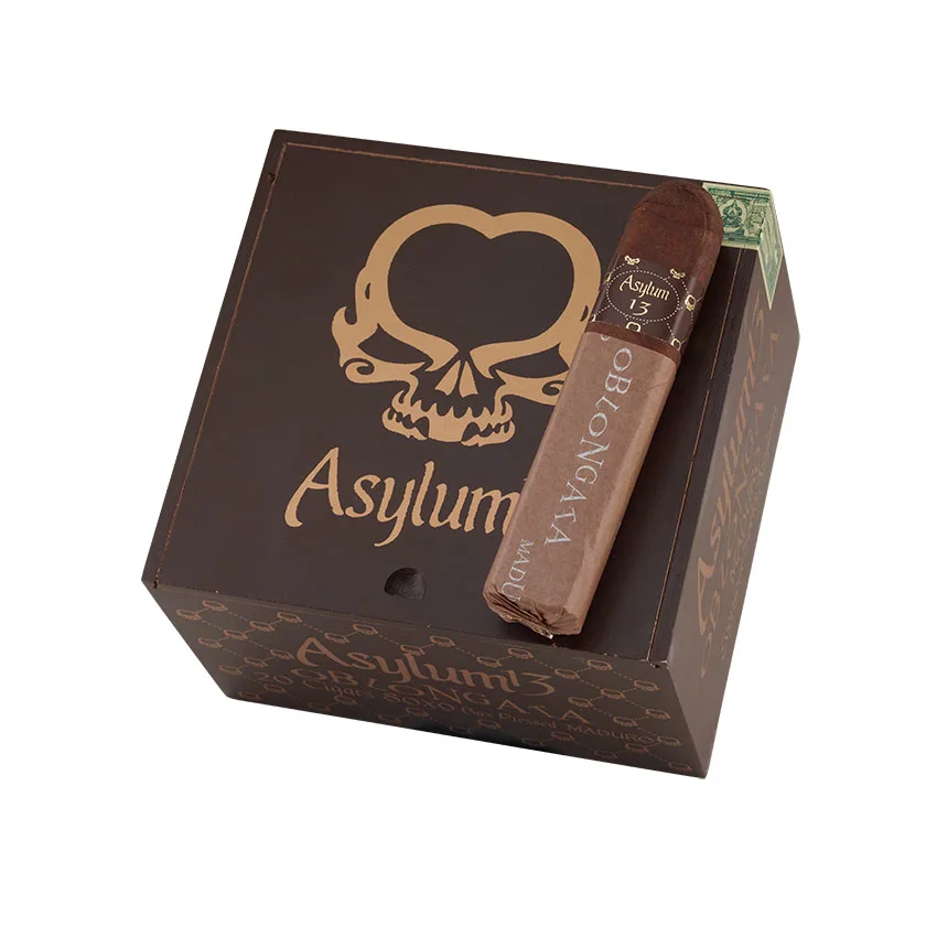 Asylum 13 Oblongata Maduro 80 X 6 | Gigante | Box of 20