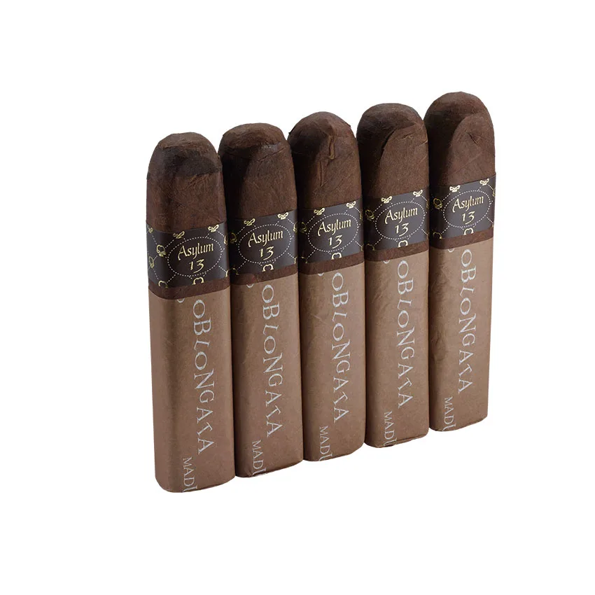 Asylum 13 Oblongata Maduro 80 X 6 | Gigante | Pack of 5