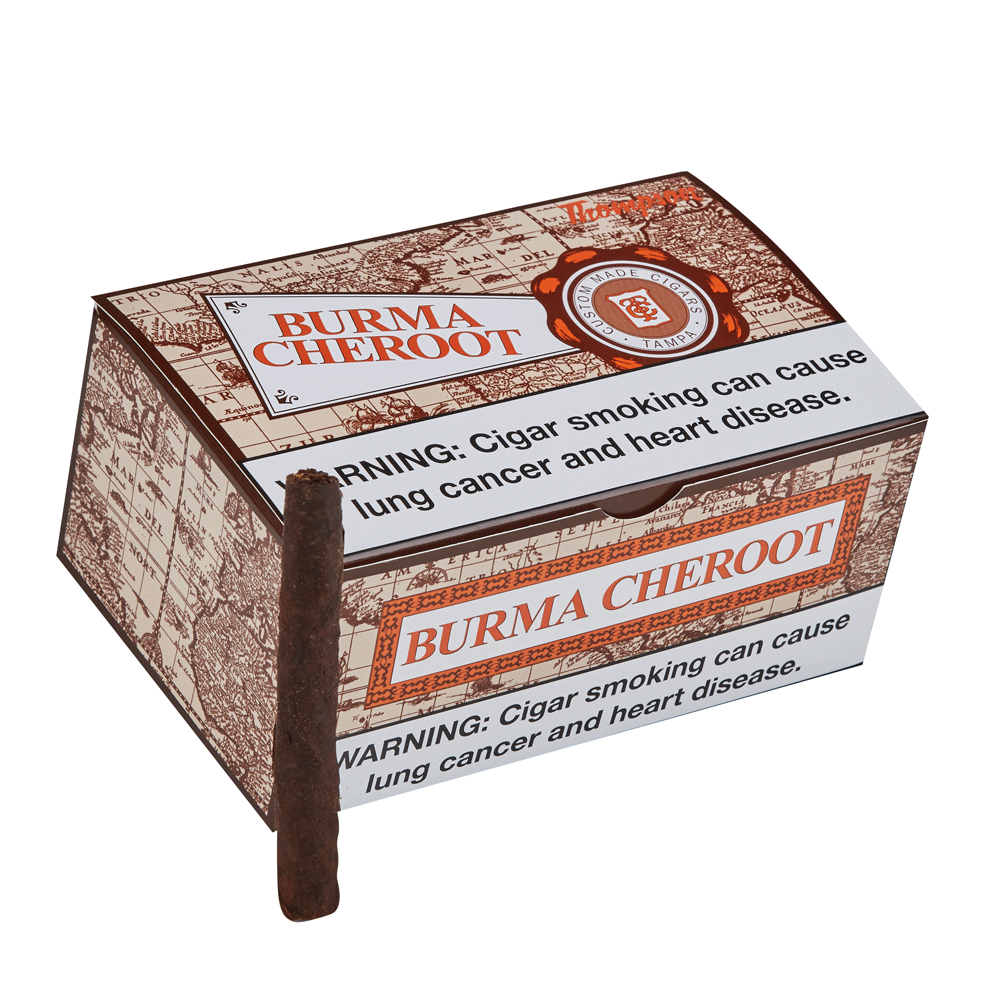 Parodi by Avanti | Burma Cheroot - MADURO | Box of 50
