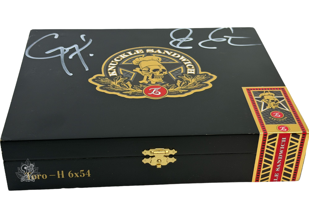 Espinosa Knuckle Sandwich Maduro Toro  - AUTOGRAPHED
