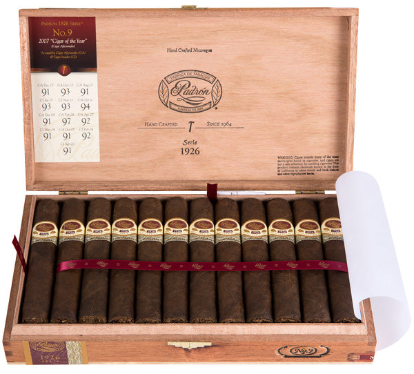 Padrón 1926 Serie No. 9 Maduro 24ct  (5.25" x 56)