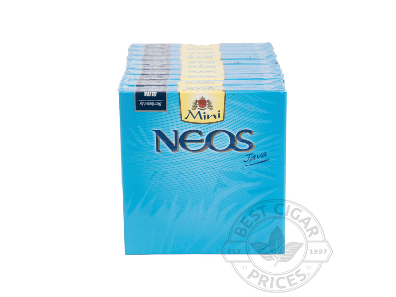 Neos Java Selection Cigarillos 2x Deal - Small Packs: 100 Cigarillos