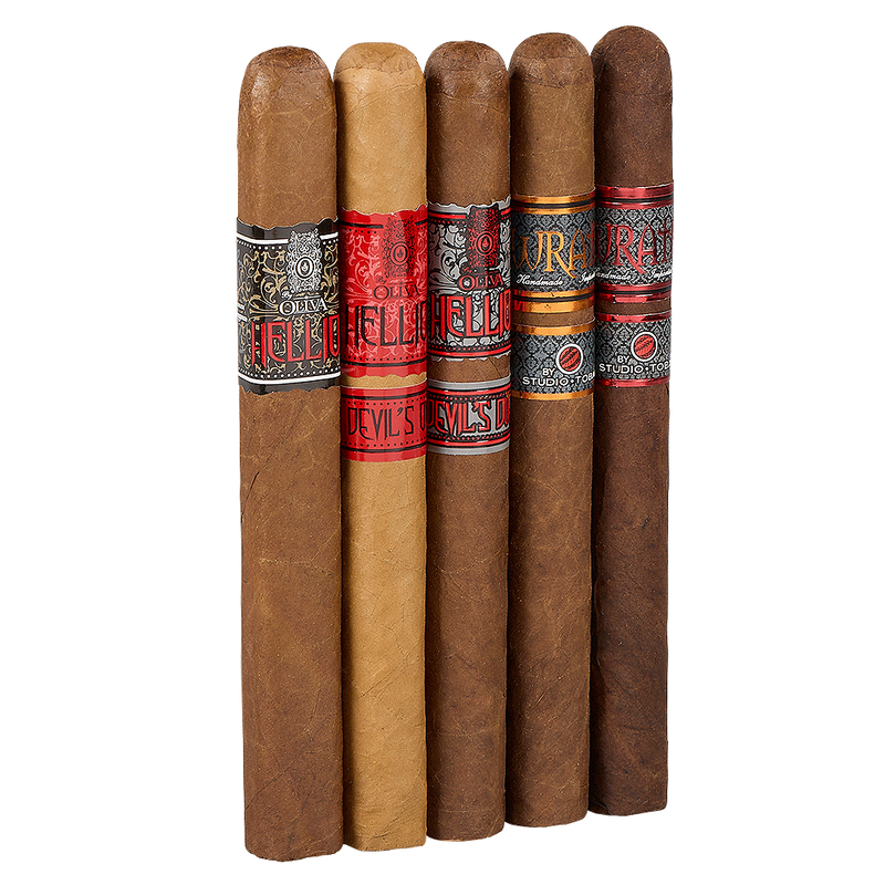 Hellion & Wrath 5-Star Sampler Churchill 5-Cigar Sampler