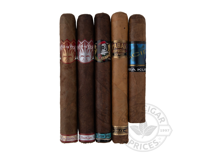 Drew Estate Flavor Stacked 5pack Cigar Sampler - 5 Cigars