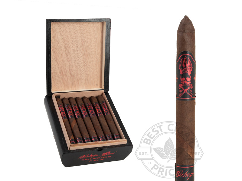 Black Label Trading Co. Bishops Blend Corona Larga Cigars - 20 Cigars