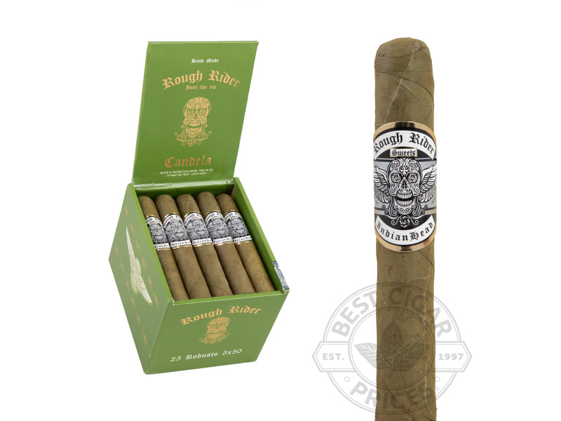 Rough Rider Sweets Candela Robusto Cigars - 25 Cigars