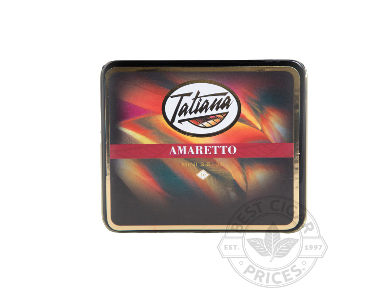 Tatiana Miniature Amaretto Tins - Tin - 10 Total Cigars