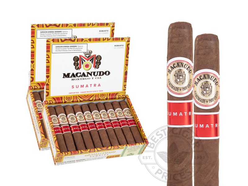 Macanudo Sumatra Robusto Box-pressed 2x Deal - 40 Cigars