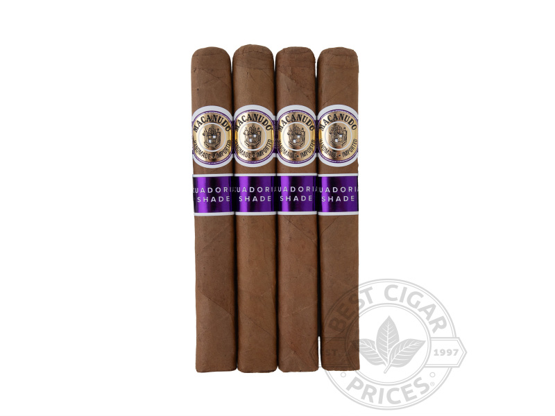 Macanudo Ecuadorian Shade Toro Box-pressed - 4 Cigars