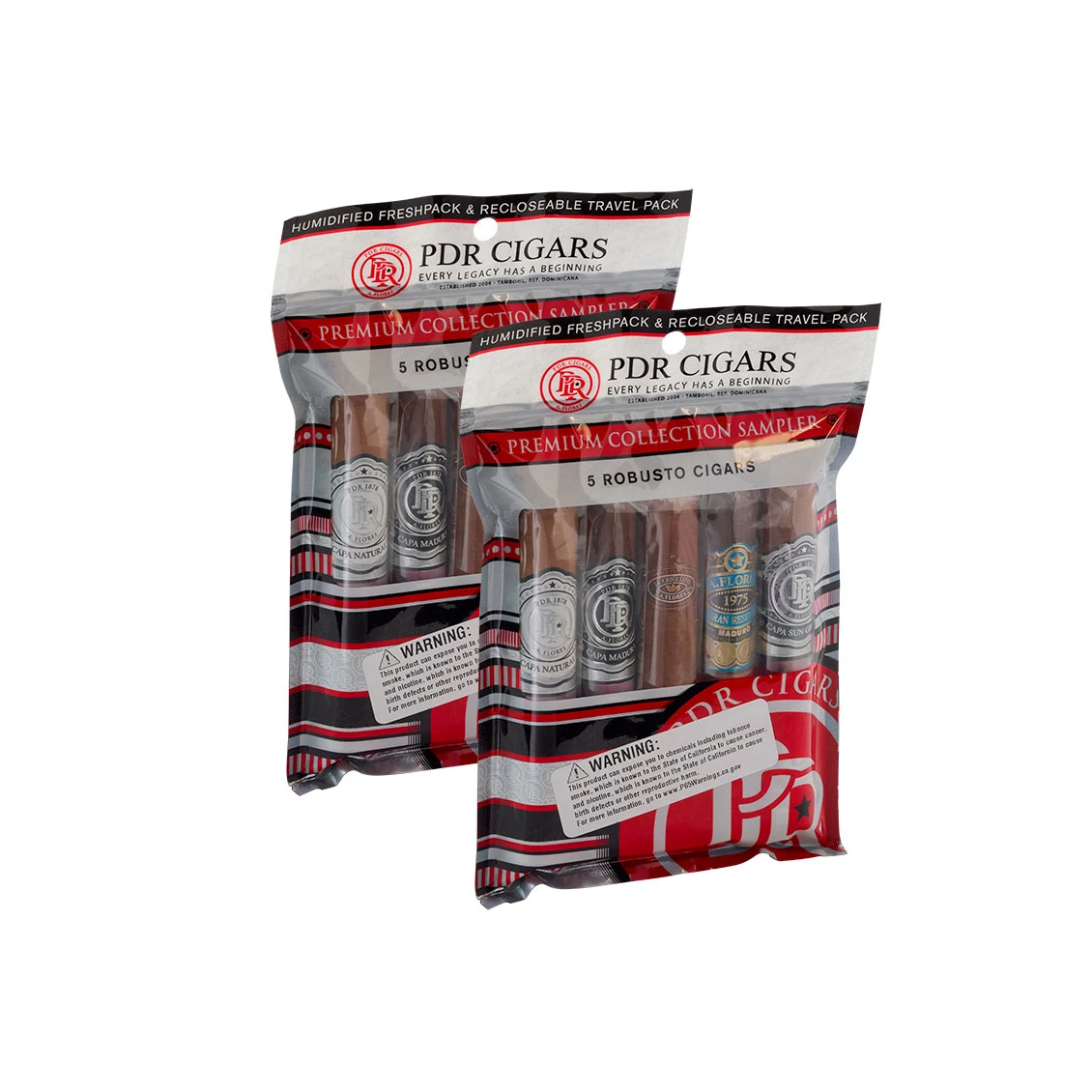 PDR Fresh Pack 10 Robusto Sampler Version E Varies | Robusto | Sampler of 10