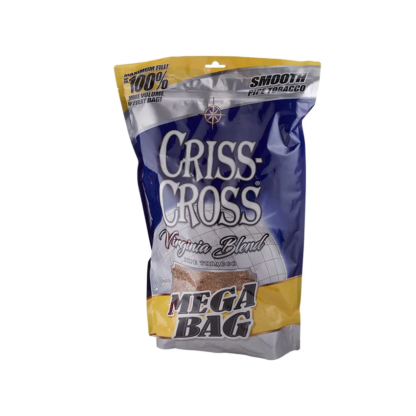 Criss Cross Mega Bag Smooth Pipe Tobacco 16 ounce | Pack of 1