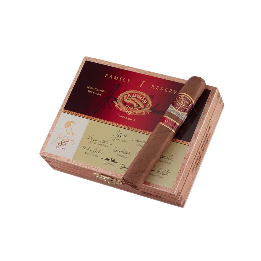 Pad Family Res 85 Year Natural | Robusto | Box of 10