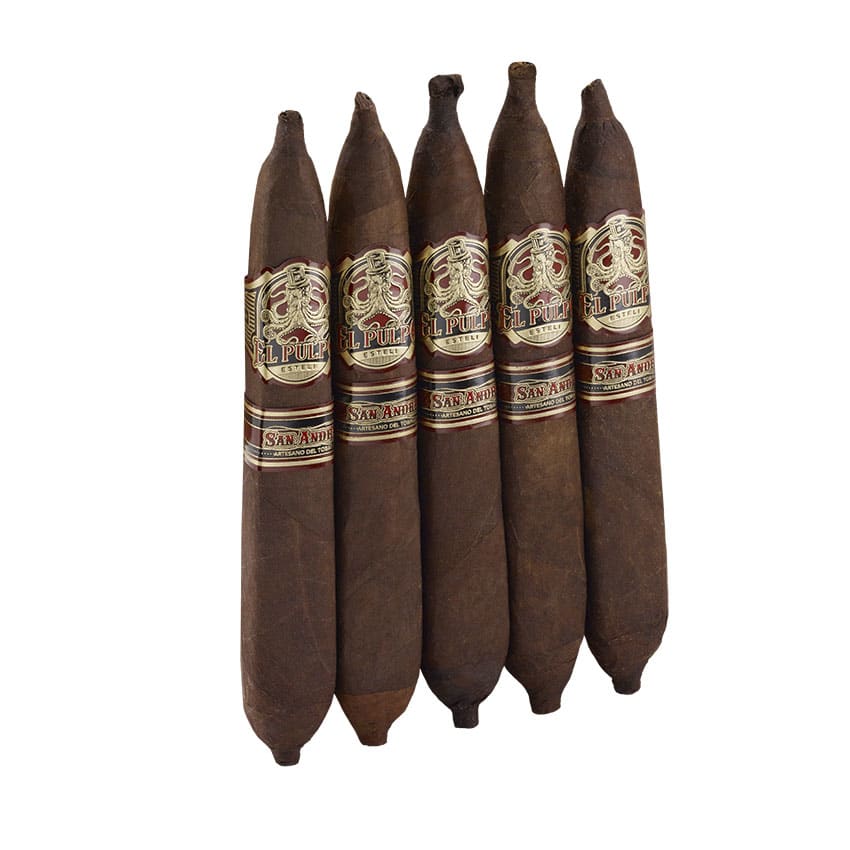 El Pulpo The Squid Maduro | Perfecto | Pack of 5