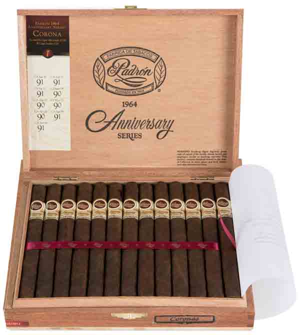 Padron Anniversario Serie 1964 Corona Natural (6" X 42) | Box of 25
