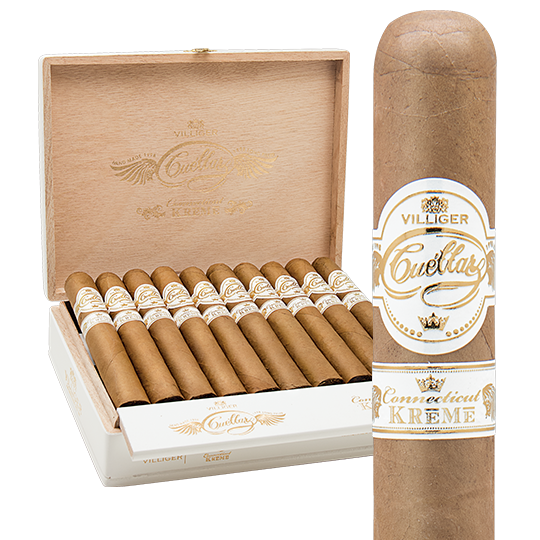 Villiger Cuellar Kreme | Churchill (7" X 50) 10 Count