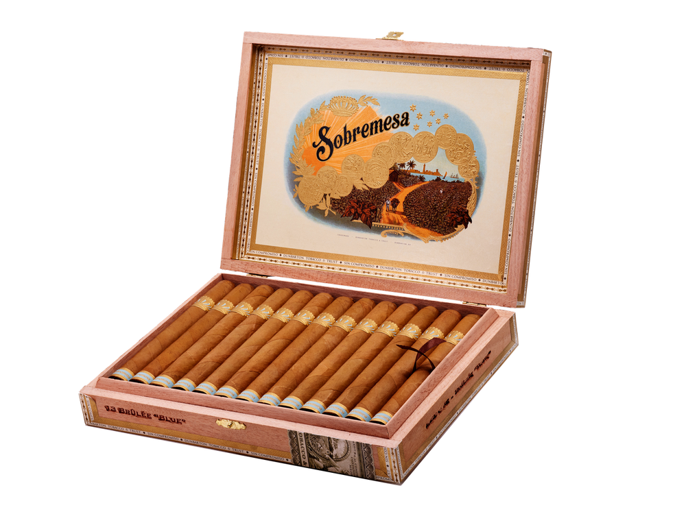 Dunbarton Sobremesa Brulee Blue (6.25" X 46) | Box of 13