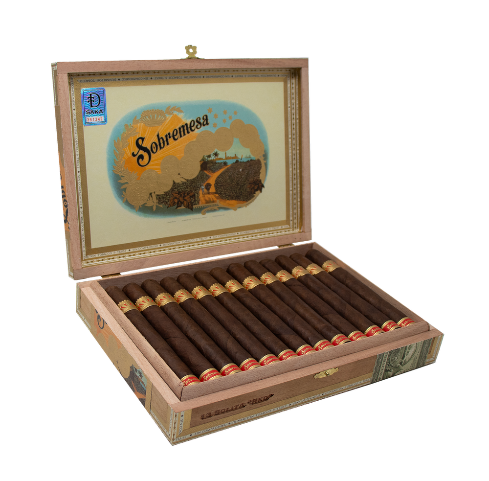 Dunbarton Sobremesa Solita Red (6.25" X 46) | Box of 13