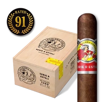 La Gloria Serie R Esteli | No. Sixty (6" X 60) | Box of 18