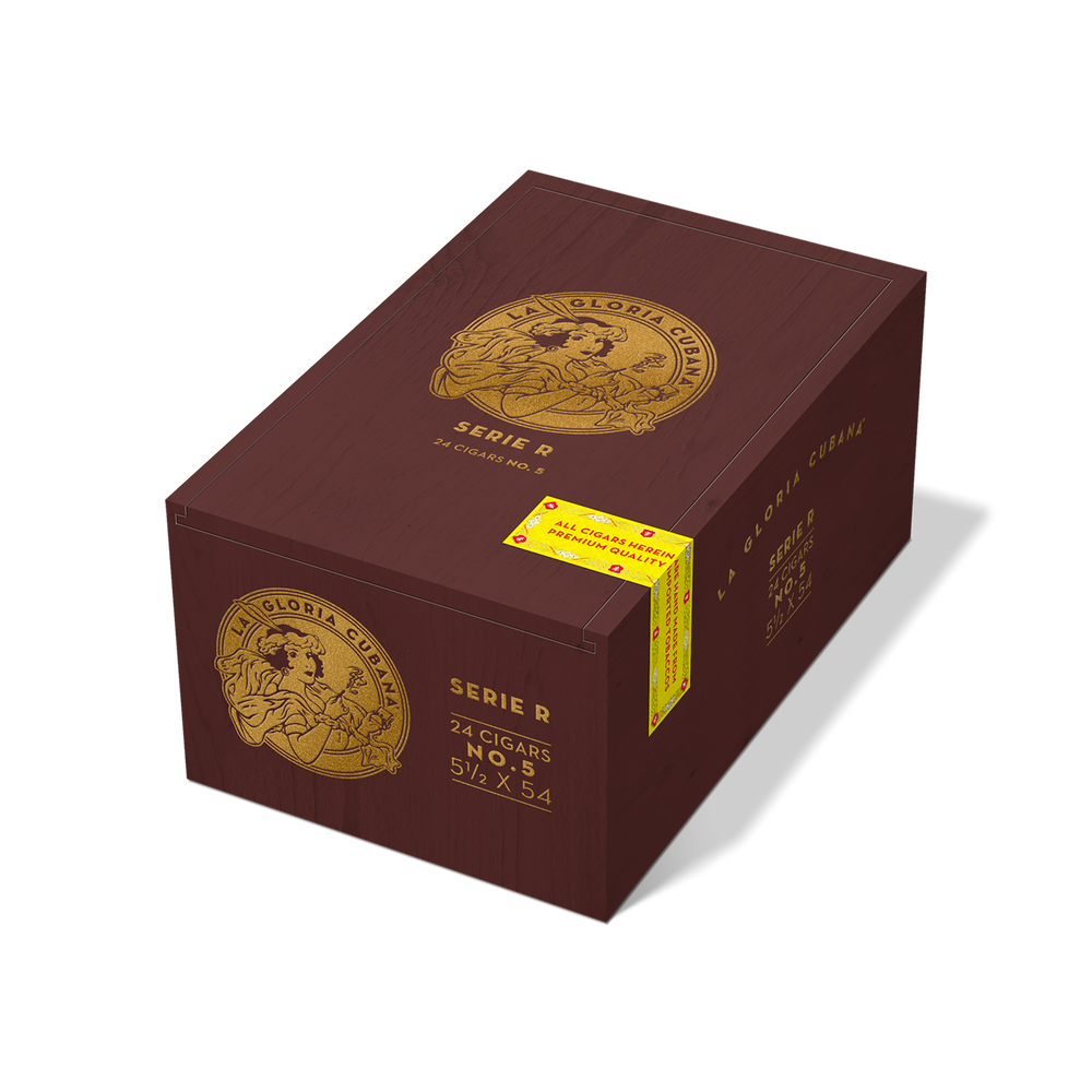 La Gloria Cubana Serie R | No. 5 Maduro (Robusto) (5.5"x54) | Box of 24