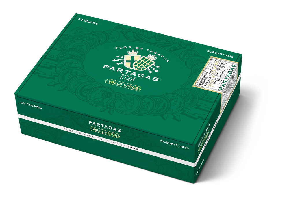 Partagas Valle Verde | Toro (6.0"x52) | Box of 20