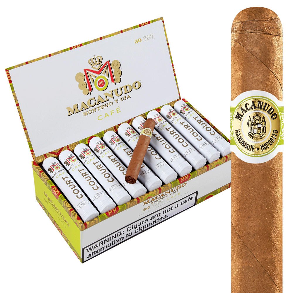Macanudo Court Cafe Tubos Pack of 5