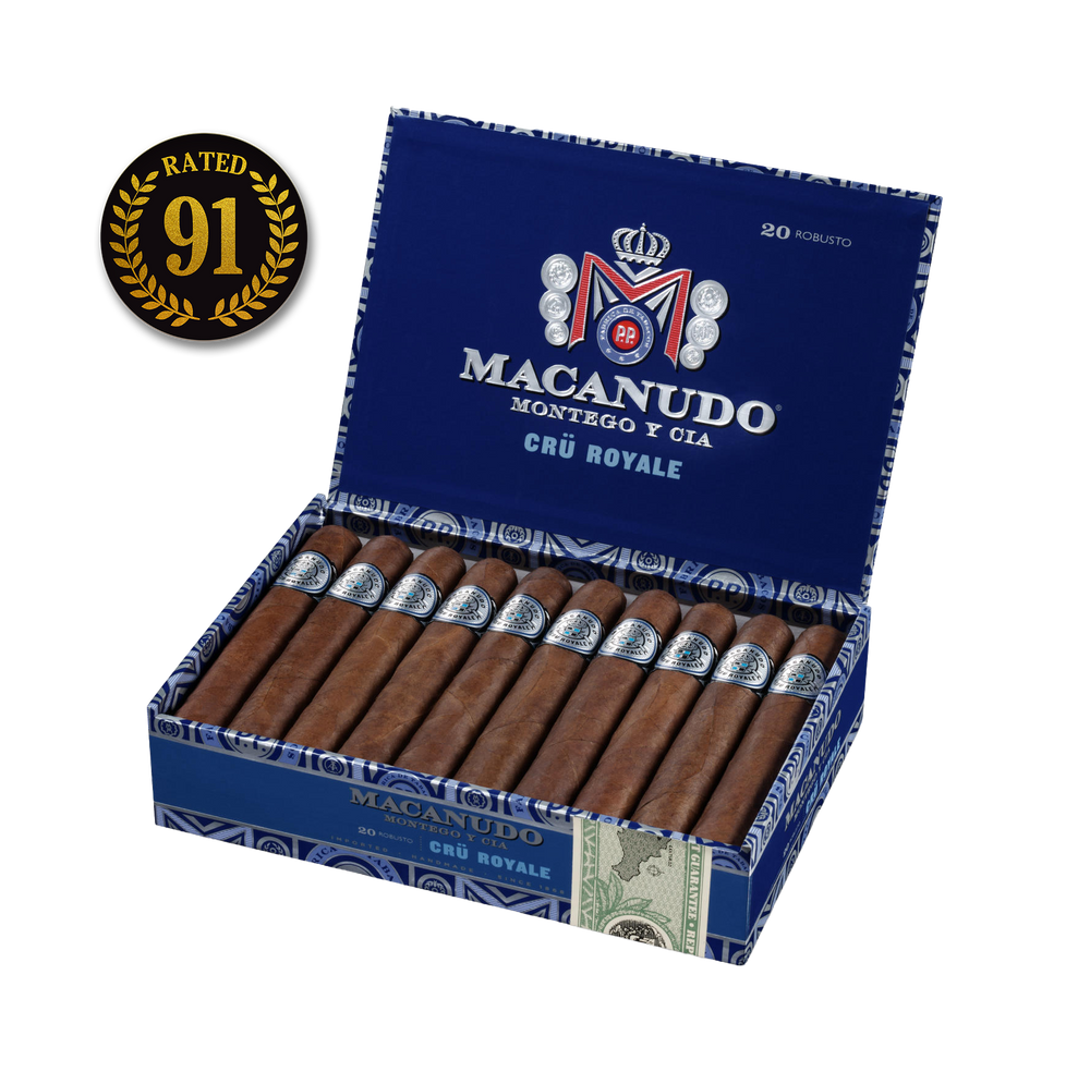 Macanudo Cru Royale | Robusto (5.0"x50) | Box of 20