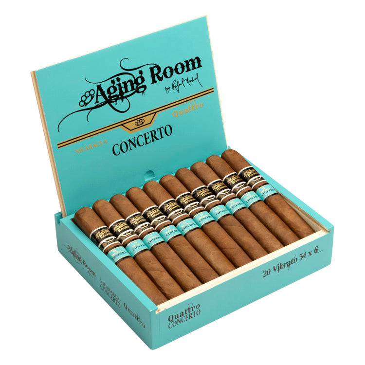 Aging Room Quattro Nicaragua Concerto | Grande (6.0"x60) | Box of 20