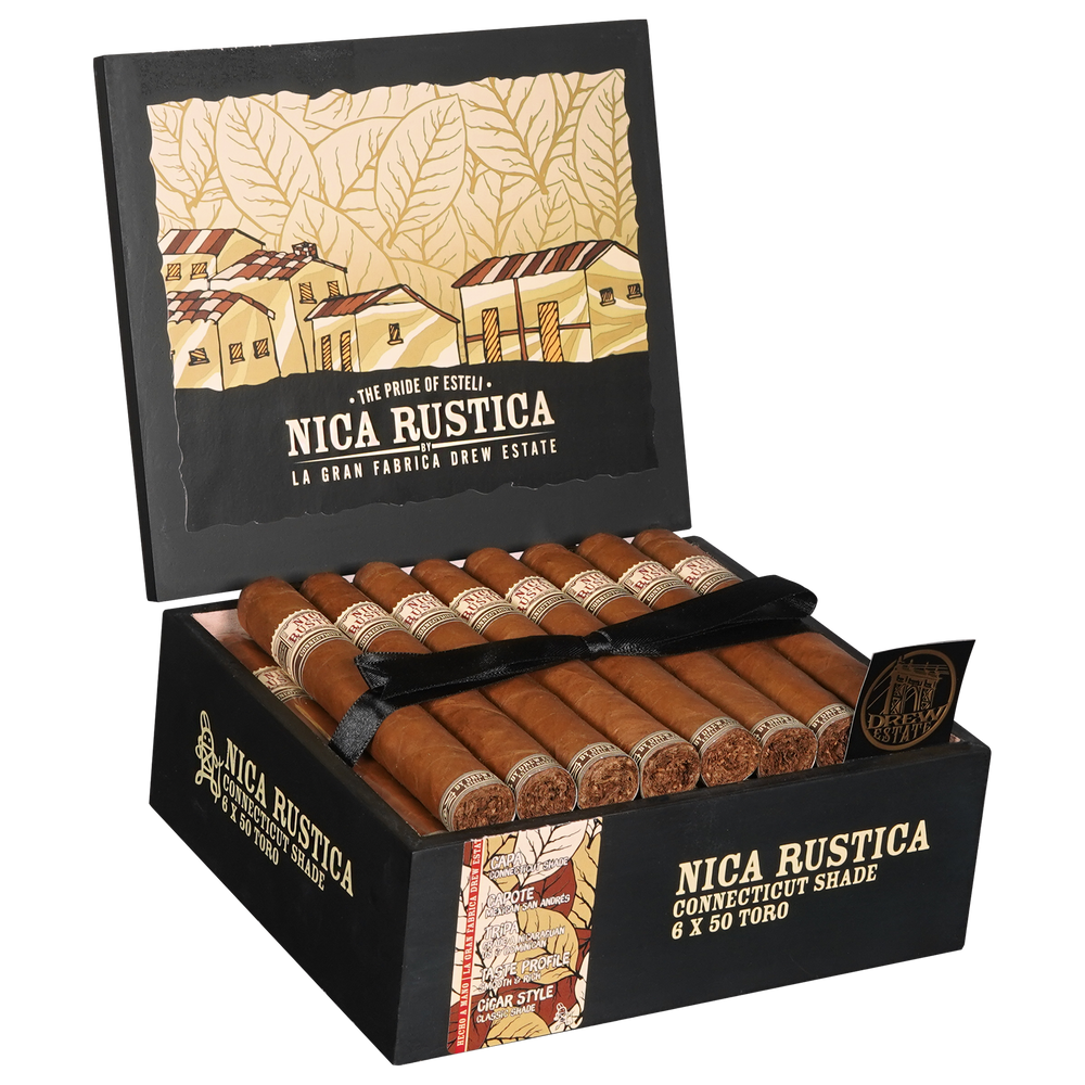 Nica Rustica Shade | El Brujito (Toro) (6.0"x52) | Box of 25