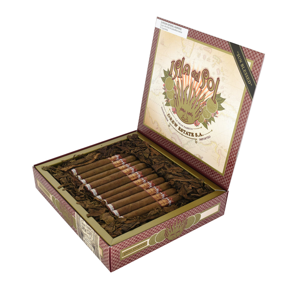 Drew Estate Isla del Sol Sungrown | Churchill (7.0"x50) | Box of 20