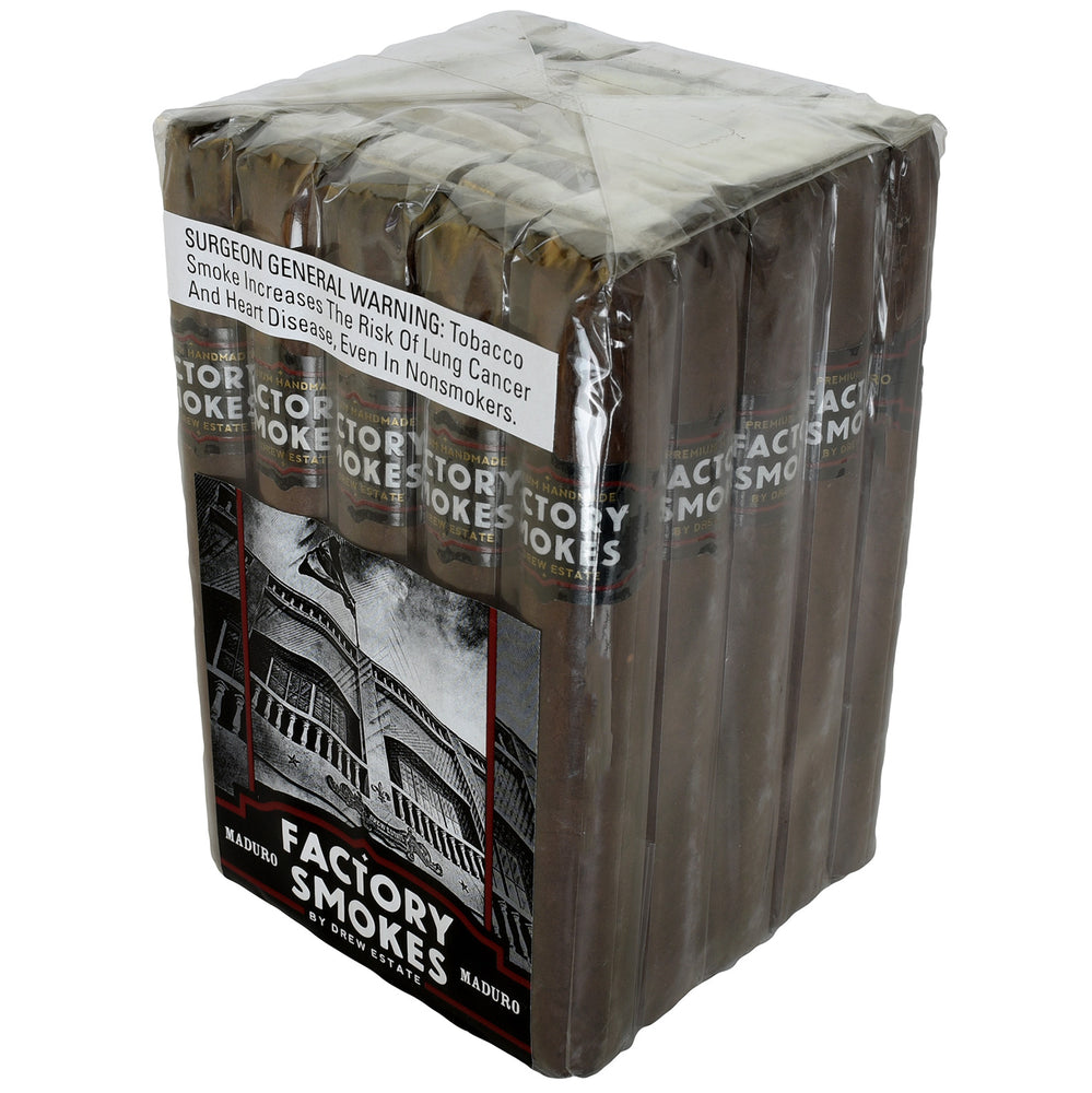 Drew Estate Factory Smokes Maduro | Robusto (5.0"x54) | Box of 25